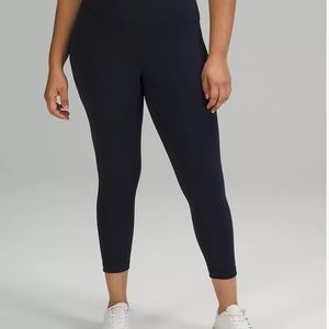 Lulu Lemon Wunder Train High Rise Crop 23”